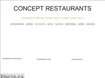 conceptrestaurants.com