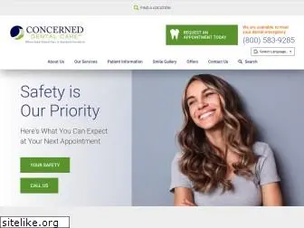 concerneddentalcare.com