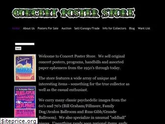 concertposterstore.com