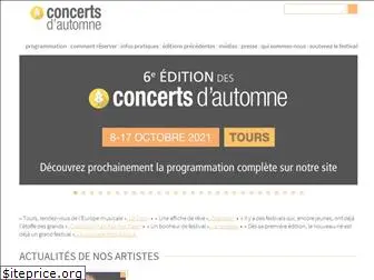 concerts-automne.com