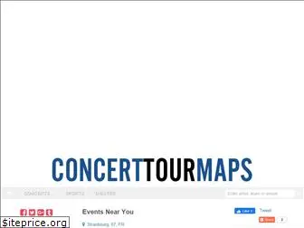 concerttourmaps.com