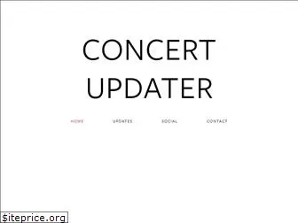 concertupdater.com