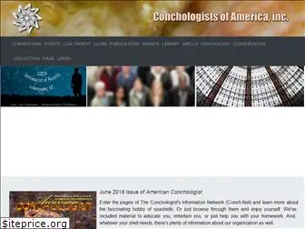 conchologistsofamerica.org