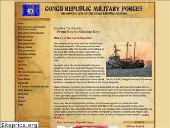 conchrepublicmilitaryforces.com