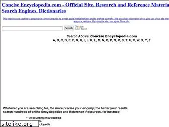 conciseencyclopedia.com