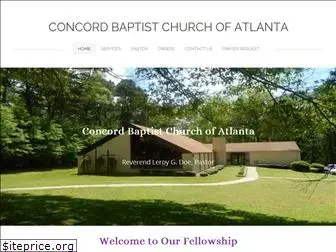 concordbaptistofatlanta.com