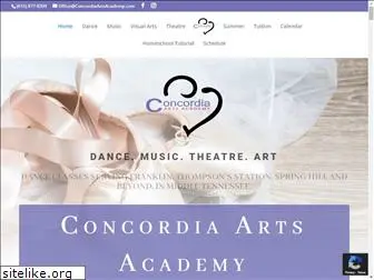 concordiaartsacademy.com