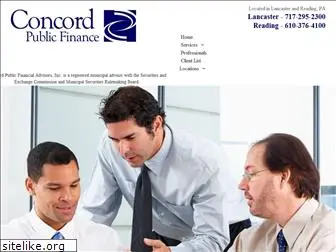 concordpublicfinance.com