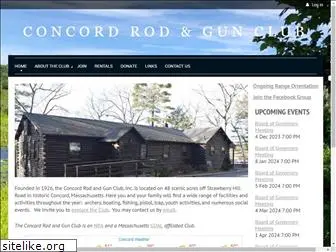 concordrodandgun.com