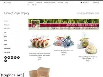 concordsoapcompany.com