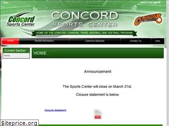 concordsportscenter.com