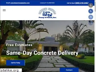 concreteandpumpservices.com
