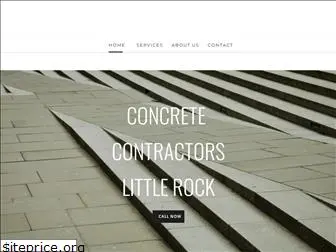 concretecontractorslittlerock.com