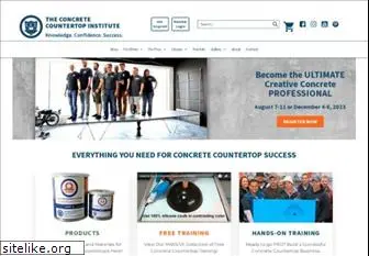 concretecountertopinstitute.com