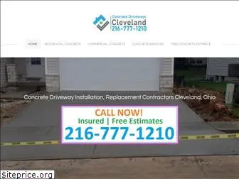 concretedrivewayscleveland.com