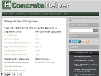 concretehelper.com