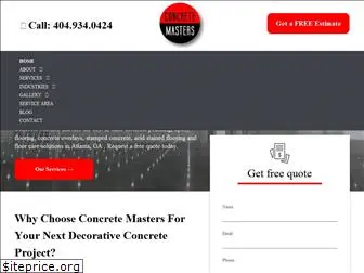 concretemastersusa.com
