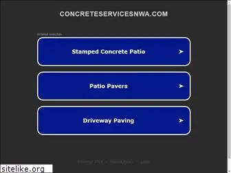 concreteservicesnwa.com