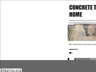 concretetips.com