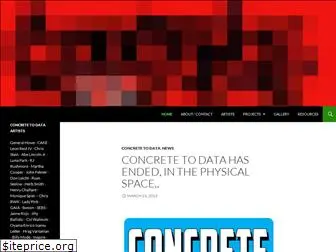 concretetodata.com