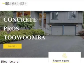 concretetoowoomba.com