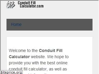 conduitfillcalculator.com