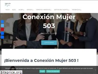 conexionmujer503.com