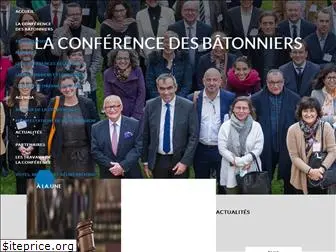 conferencedesbatonniers.com