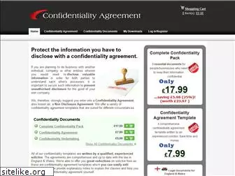 confidentialityagreement.co.uk