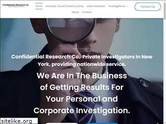 confidentialresearch.com