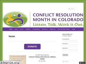 conflictresolutionmonth.org
