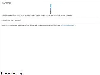 confpad.io