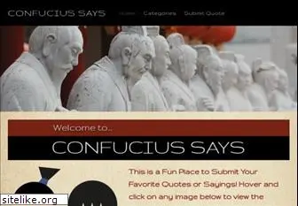 confucius-says.com