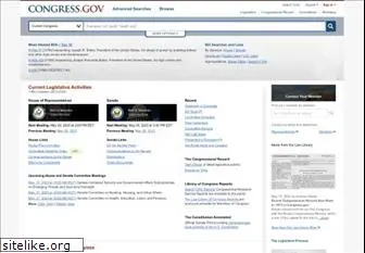 www.congress.gov website price