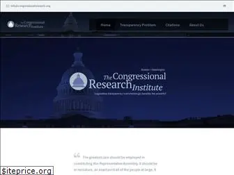 congressionalresearch.org