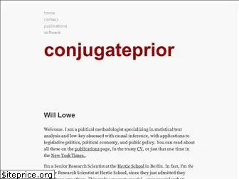 conjugateprior.org