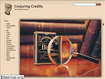 conjuringcredits.com