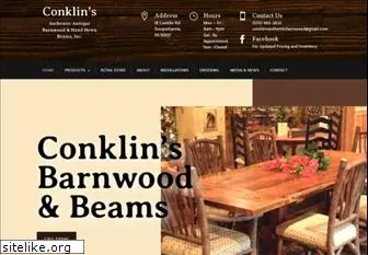 conklinsbarnwood.com