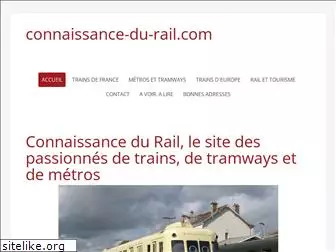 connaissance-du-rail.com