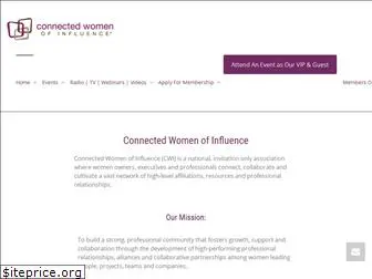 connectedwomenofinfluence.com