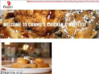 connieschickenandwaffles.com