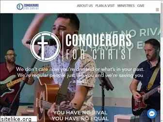 conquerorsforchrist.org