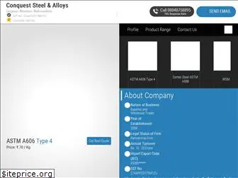 conqueststeelalloys.in