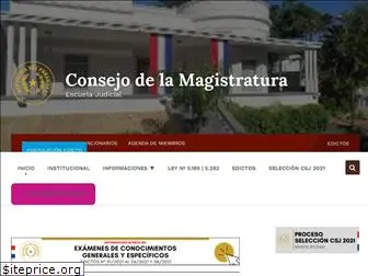 consejodelamagistratura.gov.py