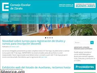 consejoescolarzarate.com.ar