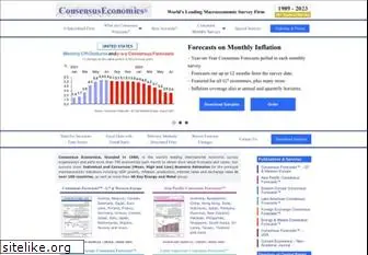 consensuseconomics.com