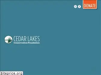 conservecedarlakes.org