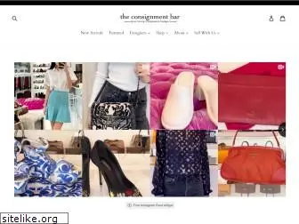 www.consignmentbar.com
