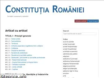 constitutiaromaniei.ro