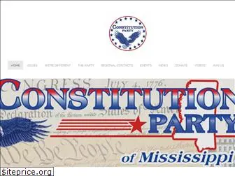 constitutionpartyms.com